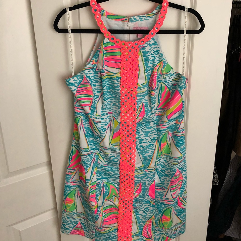 Lilly Pulitzer Sailboat Dress size 8